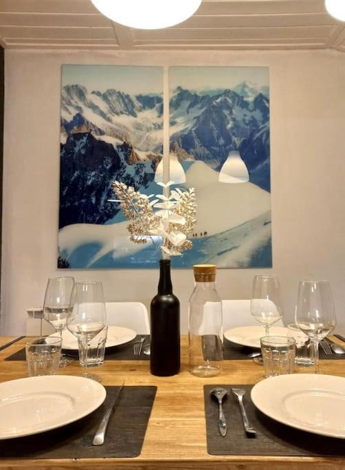 Bel Appartement Familial Et Cosy Saint-Gervais-les-Bains Dış mekan fotoğraf